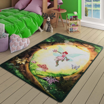 Коврик в детскую комнату Confetti Fairy Forest Yesil 100x150