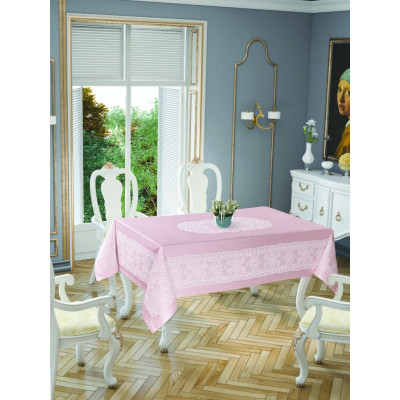 Скатерть Tropik Home Priencly Pink 5698-7 150x220