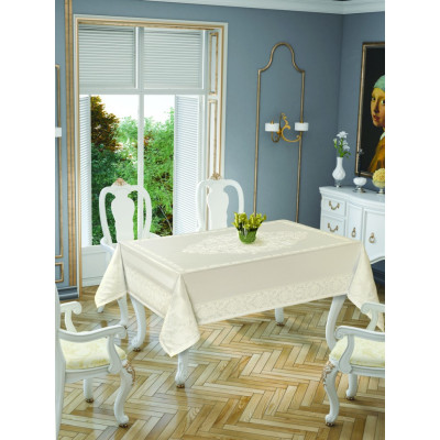 Скатерть Tropik Home Damask Cream 5699-2 150x220