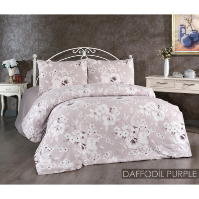 Односпальний комплект Belizza - Daffodil Purple Фланель