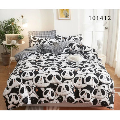 Комплект постельного белья бязь люкс Selena 101412 Игривые панды