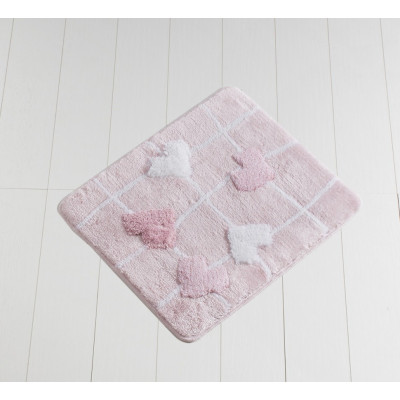 Коврик в ванную Chilai Home Kalbim Pembe 50x60