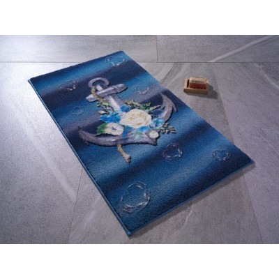 Коврик для ванной Confetti Romantic Anchor K. Mavi 57x100