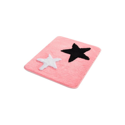 Коврик для ванной розовый Chilai Home All star seker pembe 50x60