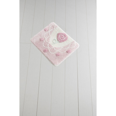 Коврик для ванной Chilai Home Dantel Pink 50x60