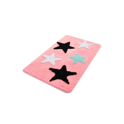 Коврик для ванной розовый Chilai Home All star seker pembe 60x100