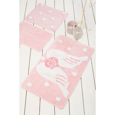 Коврик для ванной Chilai Home Melek Pink 60x100